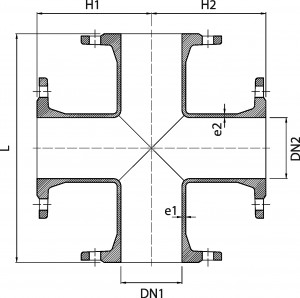 All Flanged Cross