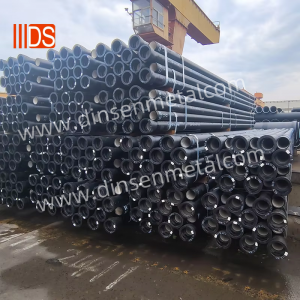 DINSEN Ductile Iron Pipes Bitumen Zinc Sprayed Paint Sewer Water Pipeline