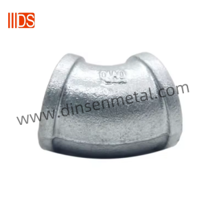 DINSEN Female and male threaded 45 degree pipe elbow in malleable iron pipe fittings