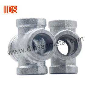 DINSEN Banded Equal Female Crosses in 90 Degree hot dipped galvanized