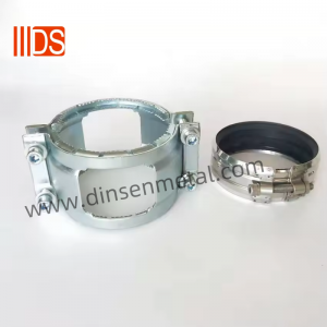 DINSEN DN250 EN877 SML Pipe Grip Collar Coupling With Toothed Belt