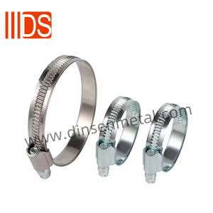 DINSEN  Stainless Steel 304 Hose Clamps for Pipes American Type Clips