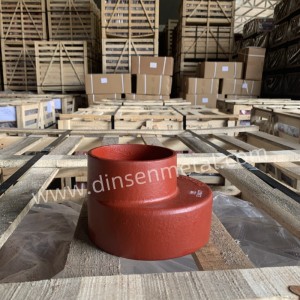 DINSEN Ductile Iron Grooved Fitting Eccentric Reducer Pipe Fittings for Fire Fighting System