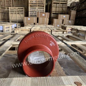 DINSEN Ductile Iron Grooved Fitting Eccentric Reducer Pipe Fittings for Fire Fighting System