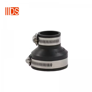 DINSEN Stainless Steel Clamp Rubber Flexible Coupling Pipe Joint Connector Couplings