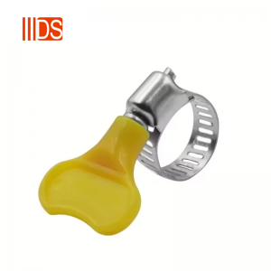 DINSEN  Hose Clamp Pipe Fitting with Adjustable Plastic/Metal Butterfly