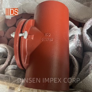 EN 877 DN150 Round Inspection Fitting